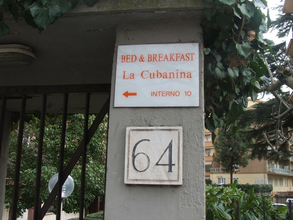 B&B La Cubanina Рим Екстериор снимка